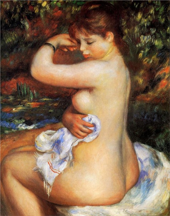 Photo:  Pierre Auguste Renoir,After the Bath